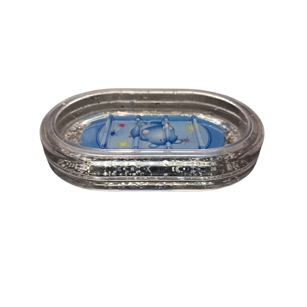 Acrylic‎ Hippopotamus Soap Dish